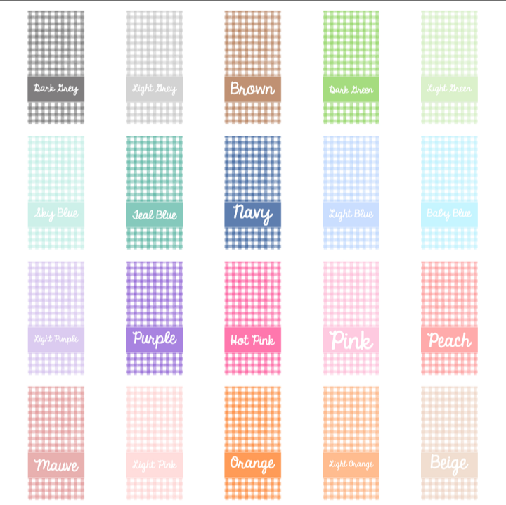 Checkered Beach Towels