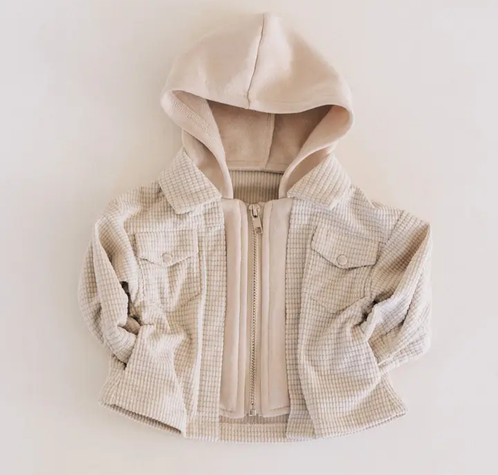 Textured khaki Jacket