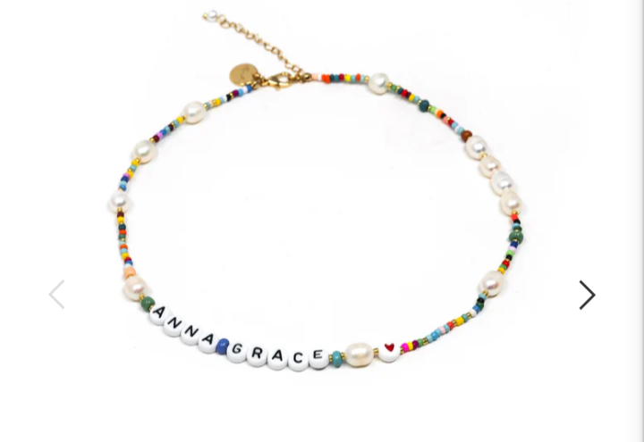 Rainbow Custom Name Necklace