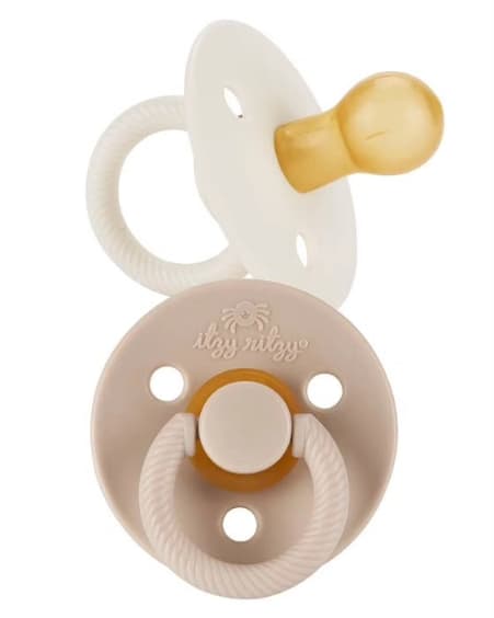 Itzy Soother Natural Rubber Paci Set