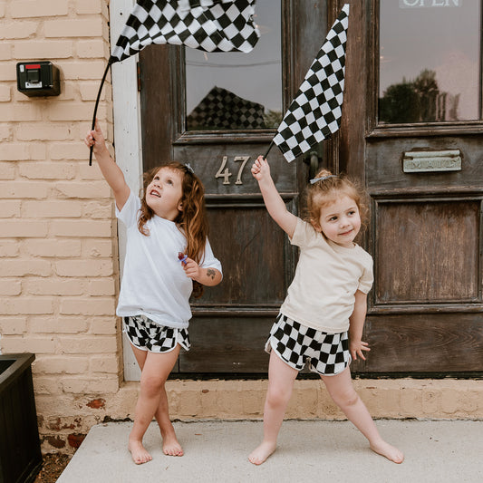 Checkered Shorts