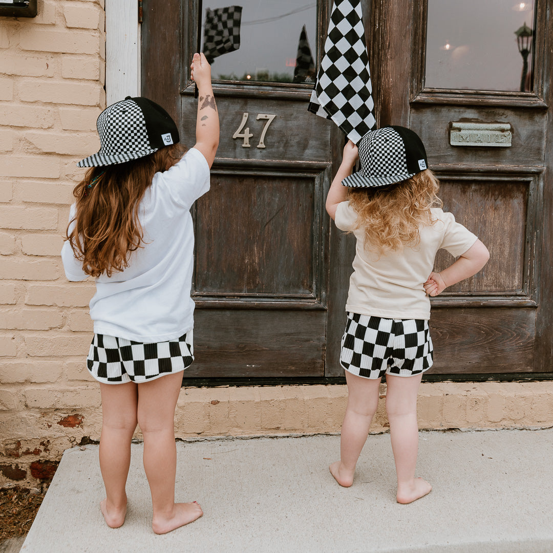 Checkered Snapbacks