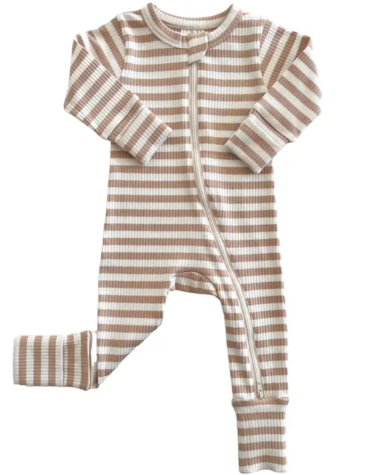 Organic Striped Onesie