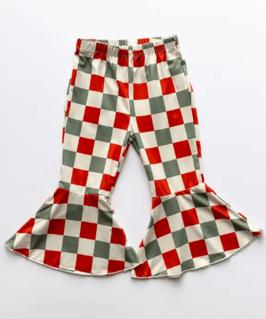 Checkered Christmas Flares