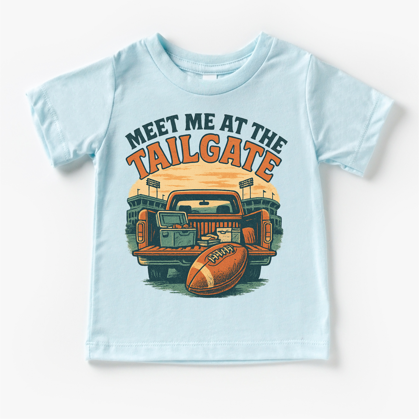 Meet Me At The Tailgate Football Shirt - Retro Football Tee