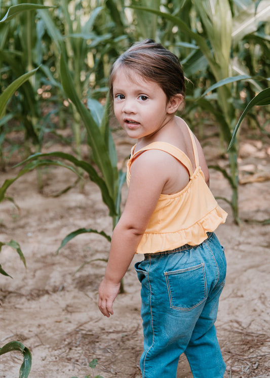 Light Washed High Waisted Jeans