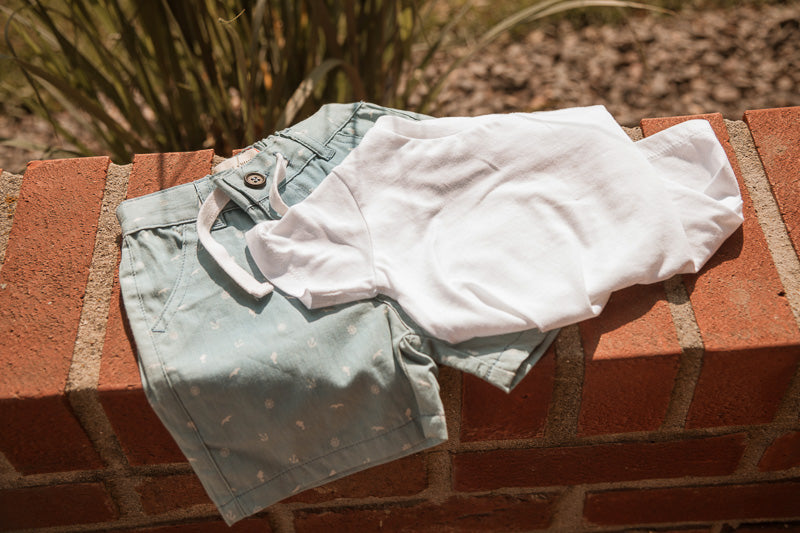 Sailor Print Shorts