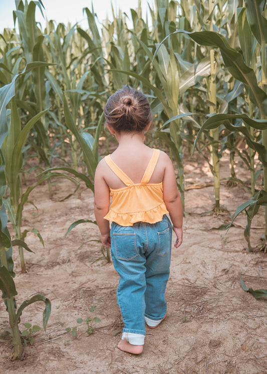 Light Washed High Waisted Jeans