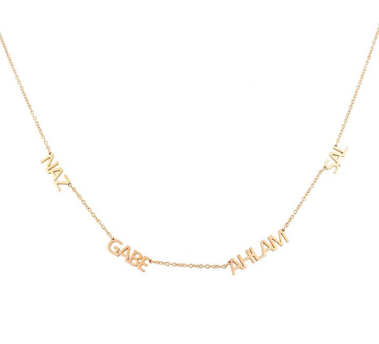 Custom My Mantra/ Name Necklace