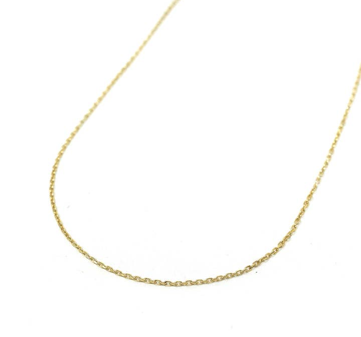 Skinny Cable Chain Necklace