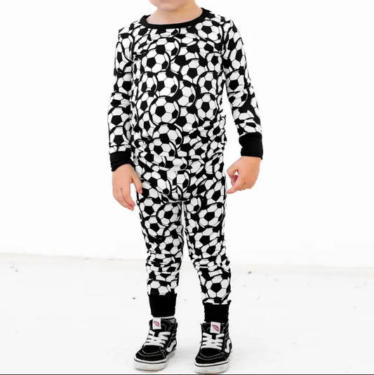 Soccer Bamboo Jammies-Two Piece Set