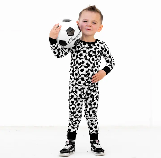 Soccer Bamboo Jammies-Romper