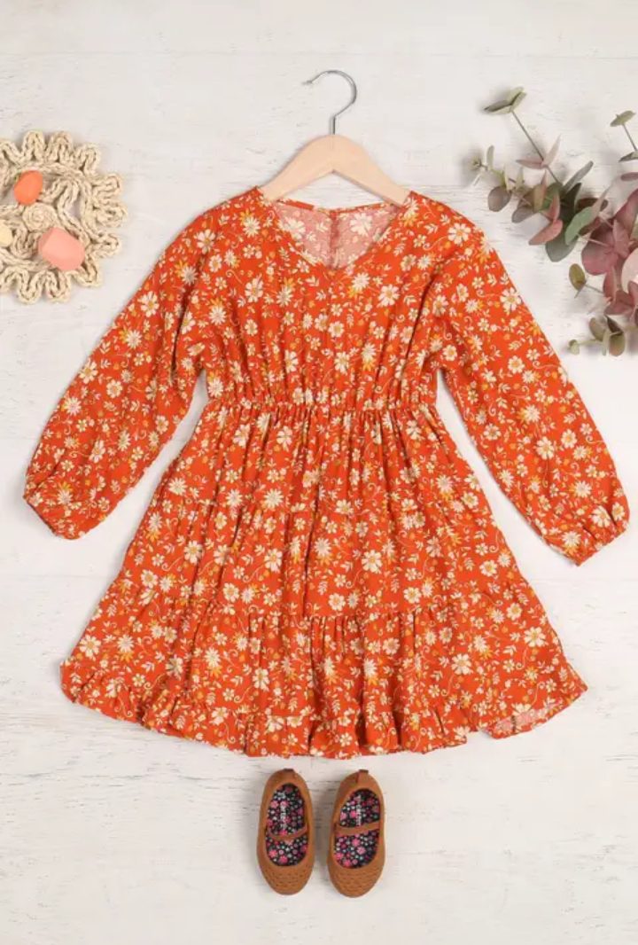 Floral Fall Dress