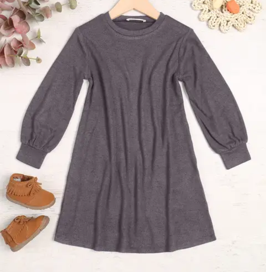 Grey Sweater Dress