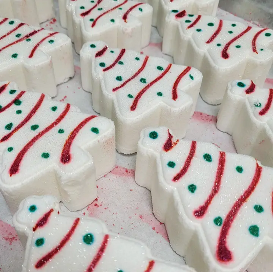 Christmas Tree Bath Bombs