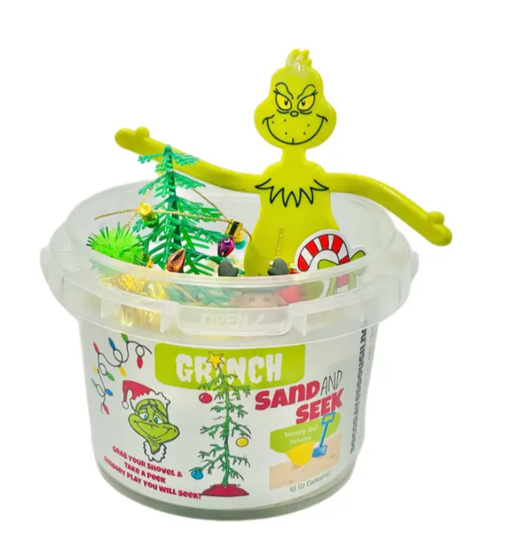 Grinch Find and Seek Sand Bucket