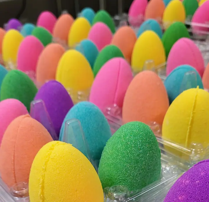 Egg Bath Bombs