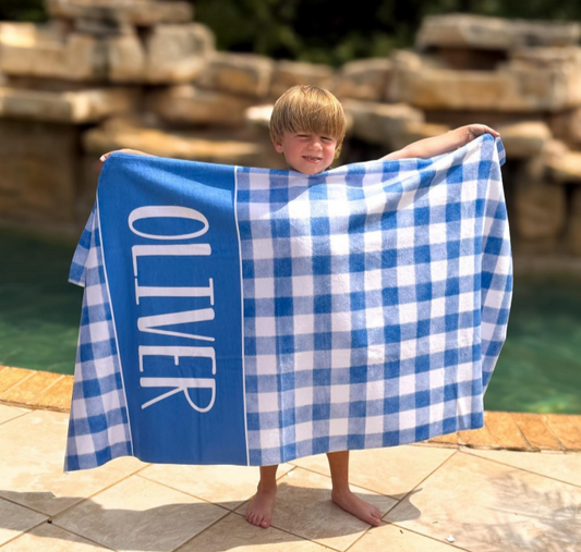 Checkered Beach Towels