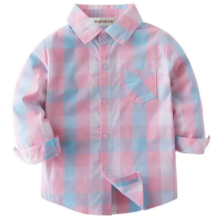 Cotton Candy Button Up