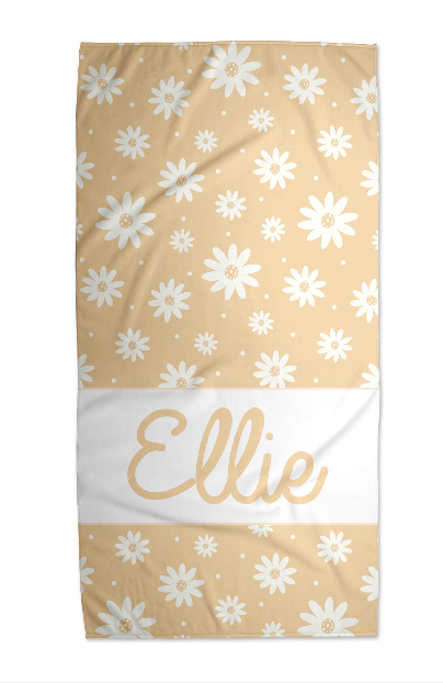 Daisy Custom Beach Towels
