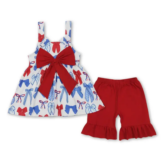 4th of July Romper Outfit