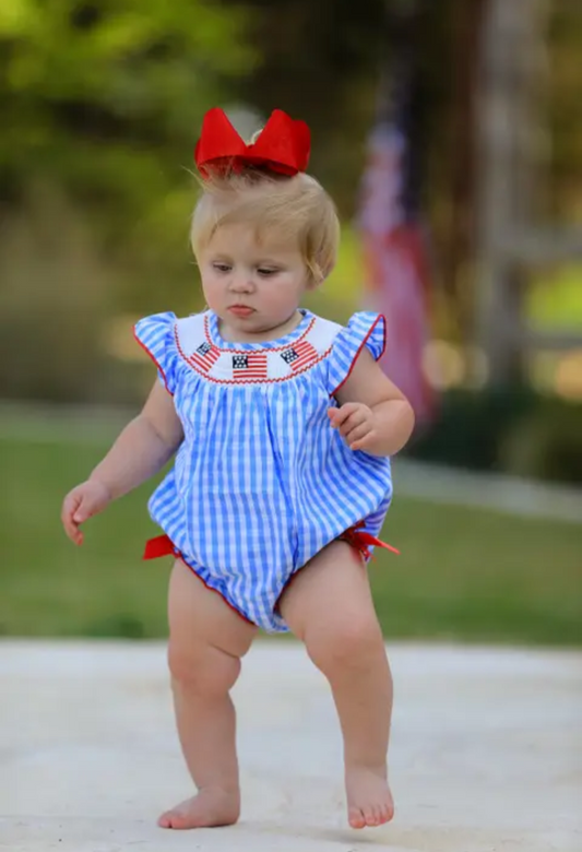 American Smock Onesie