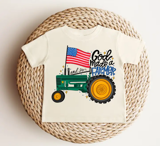 And So God Made a Farmer Tee