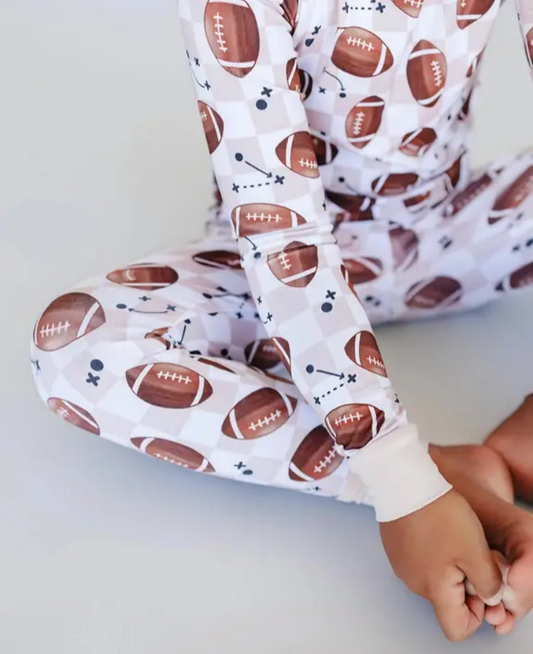 Football Bamboo Jammies