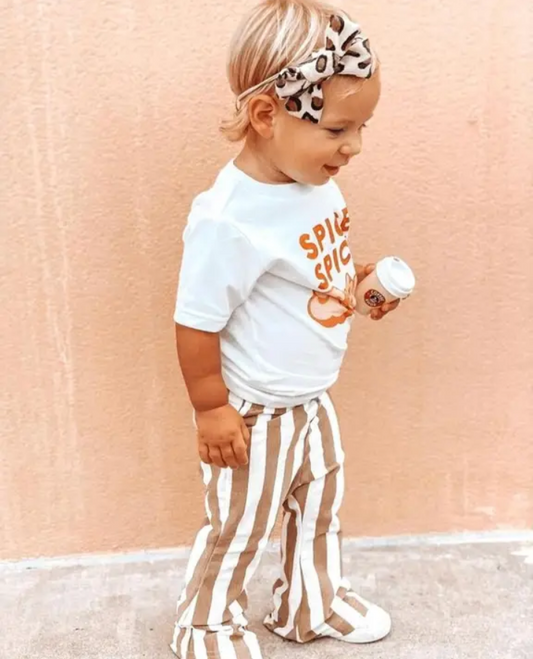 Boho Striped Flares