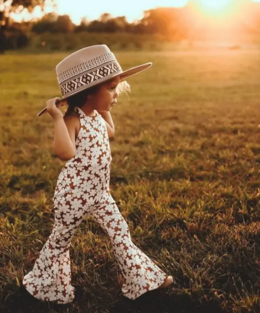 Floral Fall Romper