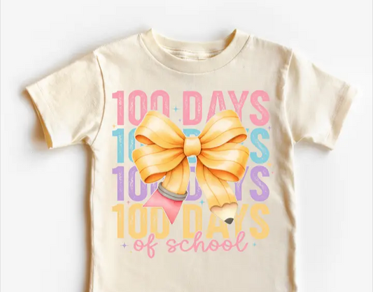 100 Days of School Tee