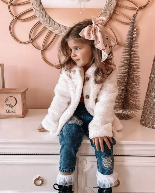 Ivory Teddy Jacket