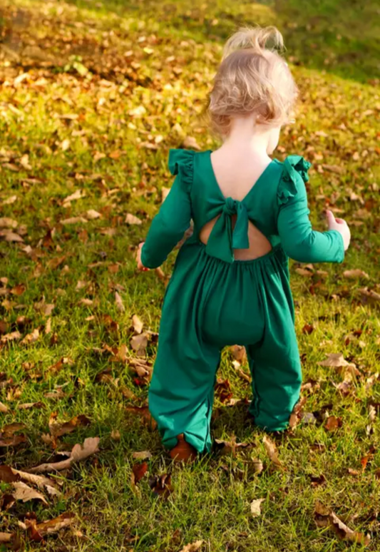 Christmas Green Romper