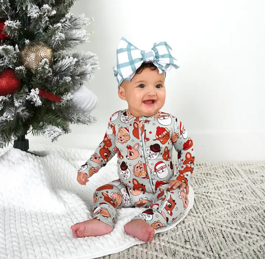 Rudolph and Gang Bamboo Jammies