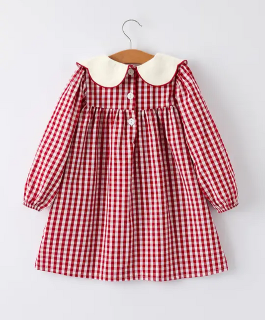 Checkered Christmas Tree Dress