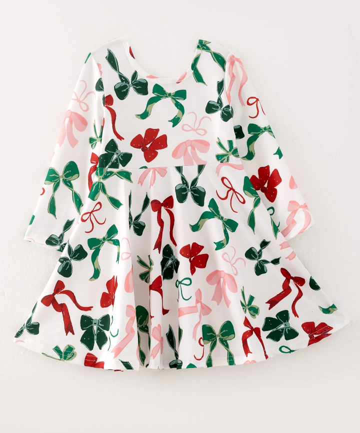 Christmas Bows Dress