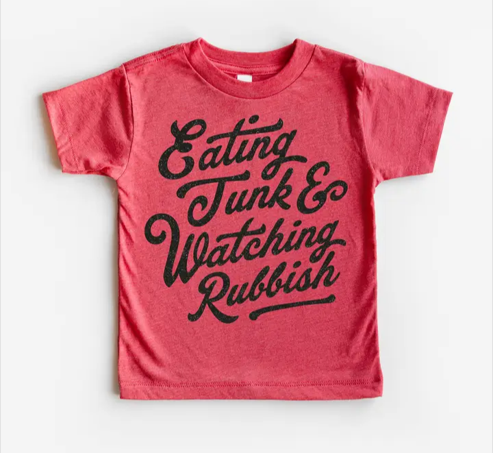 Eating Junk & Watching Rubbish Tee