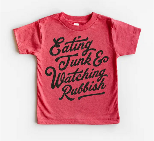 Eating Junk & Watching Rubbish Tee