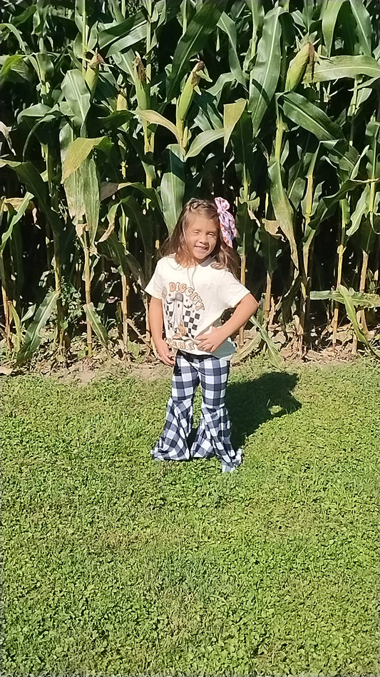 Black & White Checkered Flares