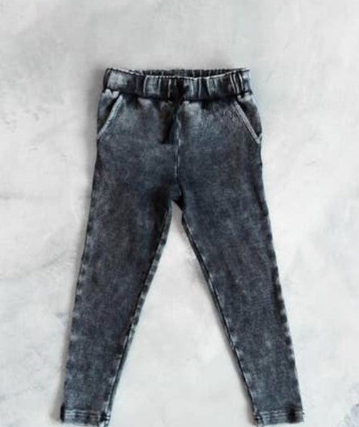 Acid Wash Skinny Joggers