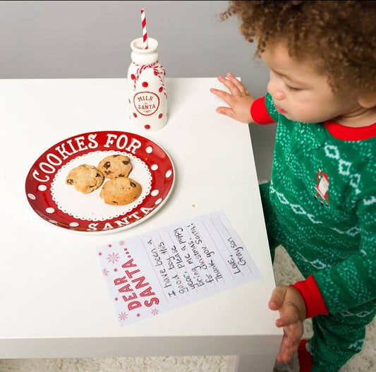 Santa's Milk and Cookie Set